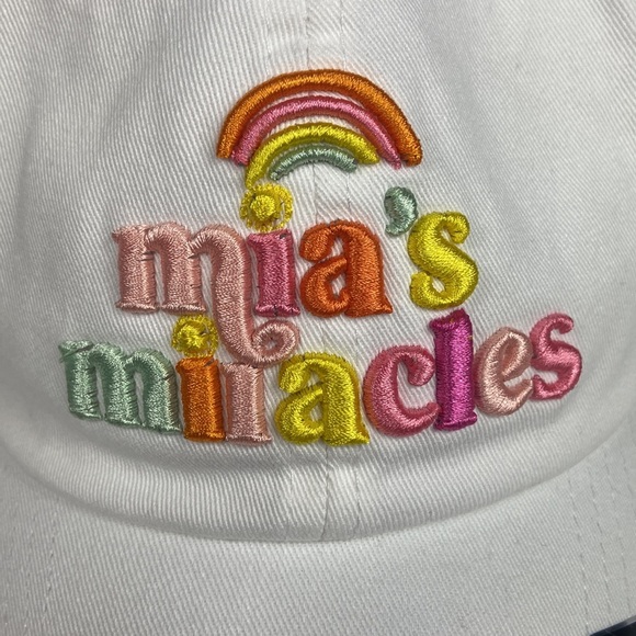 Mia’s Miracles Domeheadwear.co Style 1 White 100% Cotton Style Hat - Picture 5 of 12